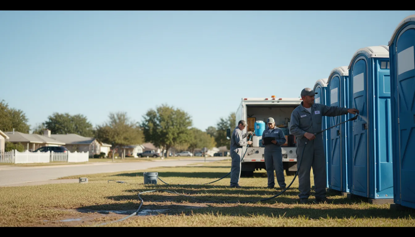 Long-Term Portable Toilet Rental in Woodburn, KY near me